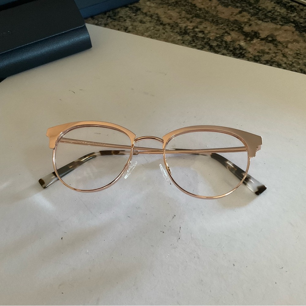 Warby Parker “Blair” Rose Gold Eyewear - Picture 3 of 8